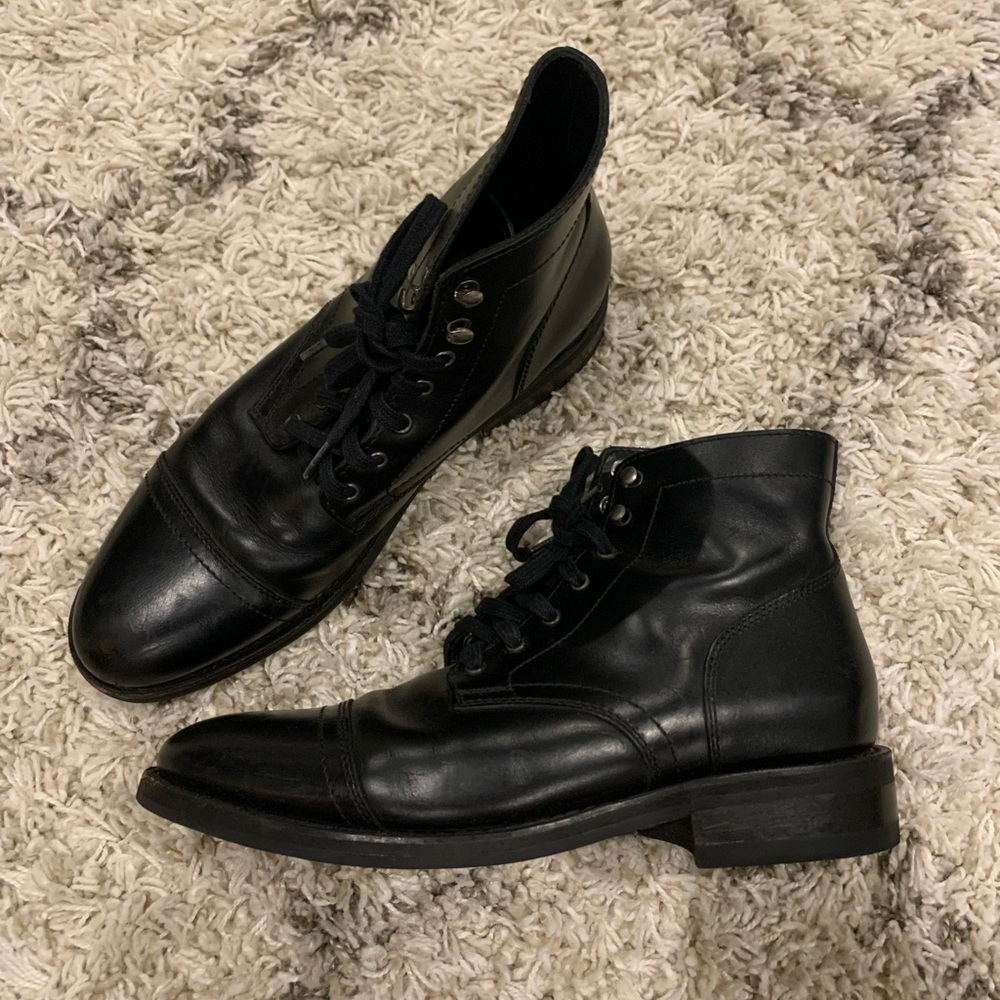 Black Combat Boots